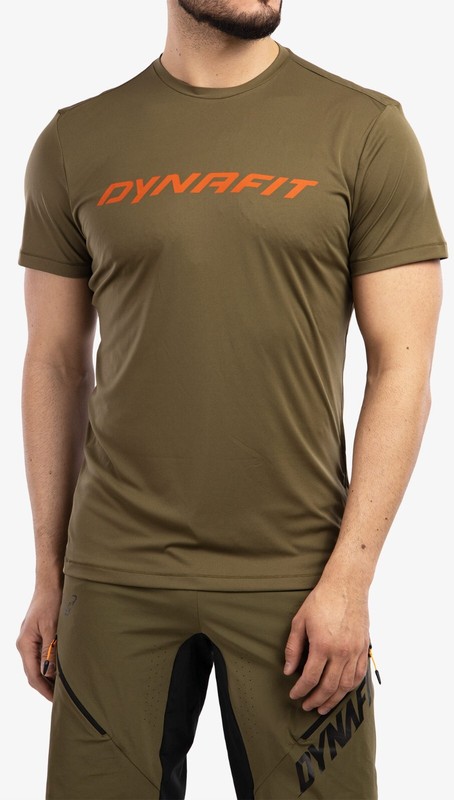 DYNAFIT traverse 2 trail run shirt odor resistant wicking breathable mens medium gallery