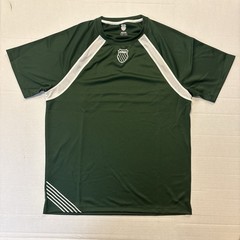 K-Swiss Shirt Men’s XLarge Green White Tennis Atheltic Sport New With Tags Nos