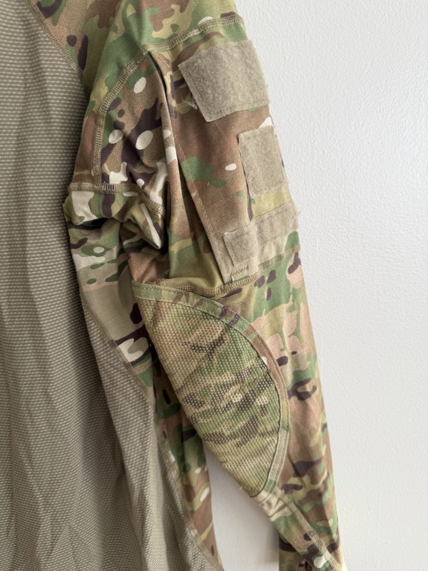 US Army Combat Shirt Mens L Multicam OCP Flame Resistant FR Tactical Military gallery