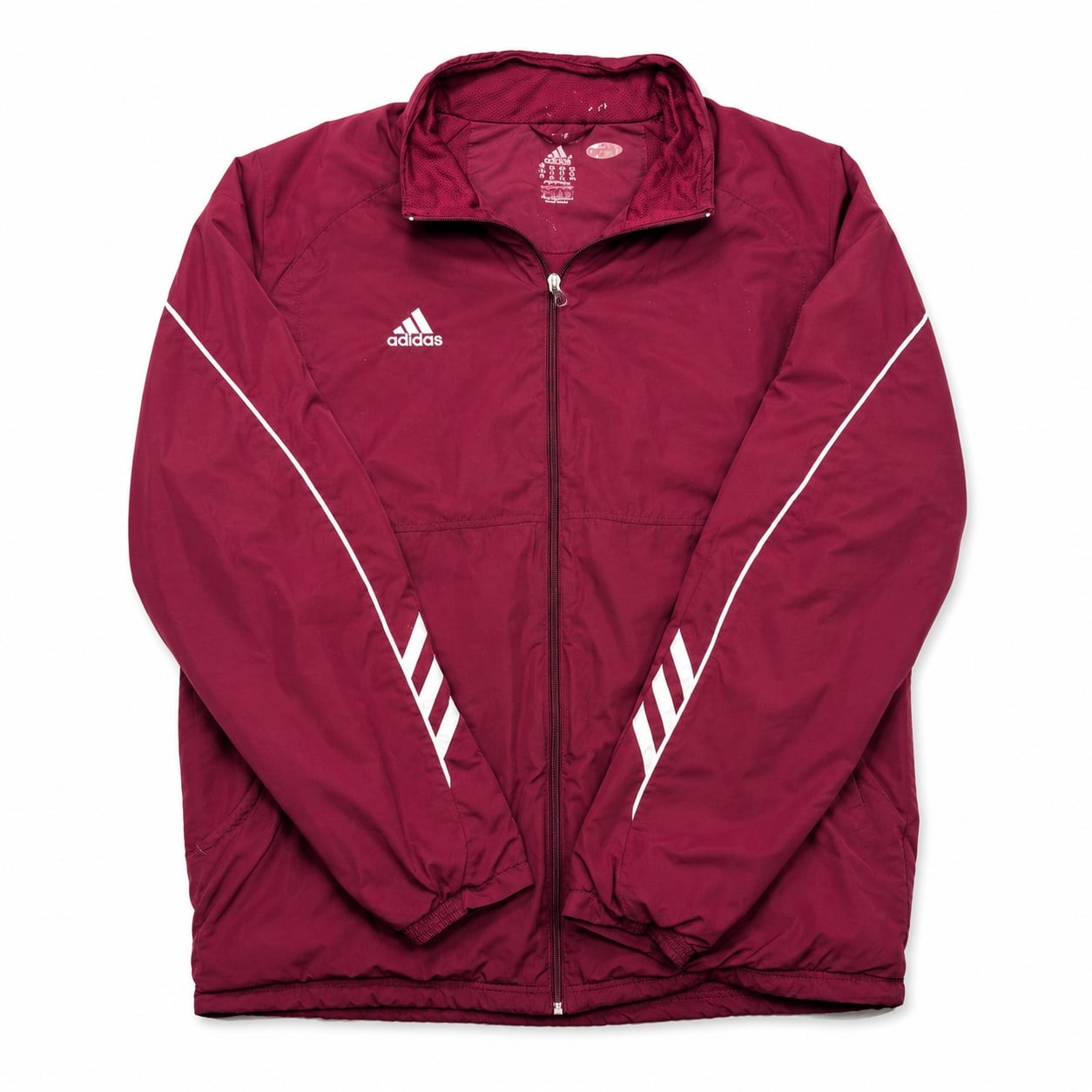 Adidas Team Performance Full Zip Track Jacket Maroon 2XL gallery