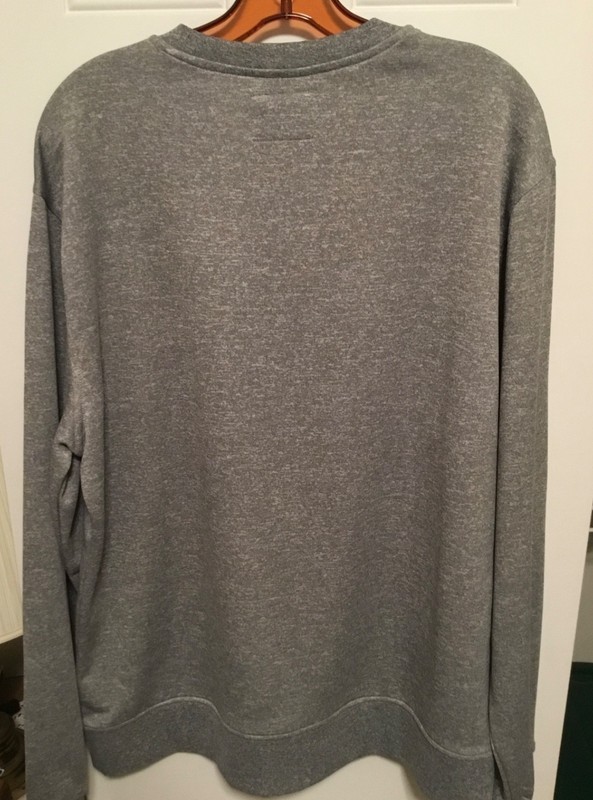 Men’s CHAMPION Oxford Grey Athleticwear Lightweight Sweatshirt - SZ LG - NWT gallery