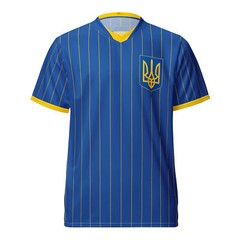 Ukraine Volodymyr Zelenskyy Unisex Soccer Jersey, Eco Friendly, Pro Ukraine