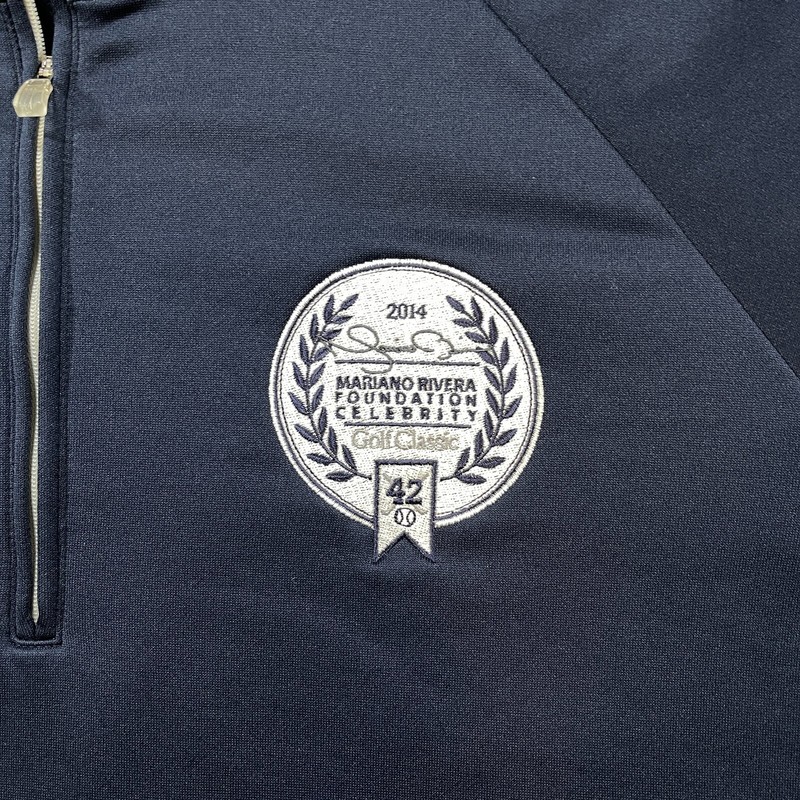 Adidas 1/4 Zip Pullover Sweater Mens L Navy Climalite Golf Classic Embroidery gallery