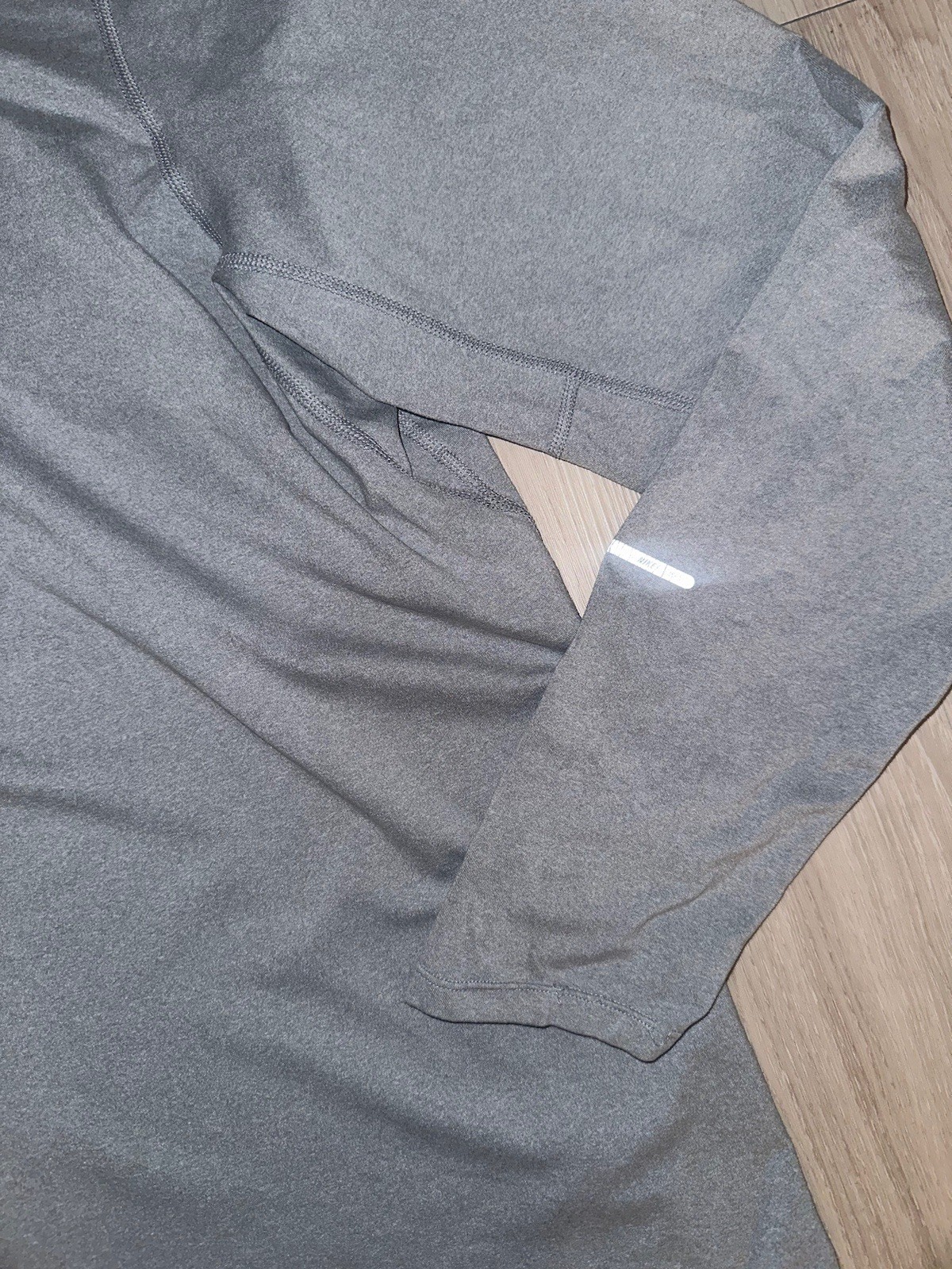 Nike Pullover Mens Large Dri-FIT Half Zip Running Athletic Reflective Thumbholes gallery
