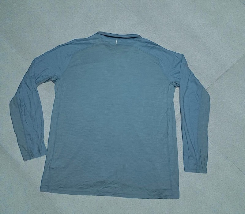 Smartwool Pullover Men’s 2XL Blue Merino Sport 150 Quarter Zip Long Sleeve gallery