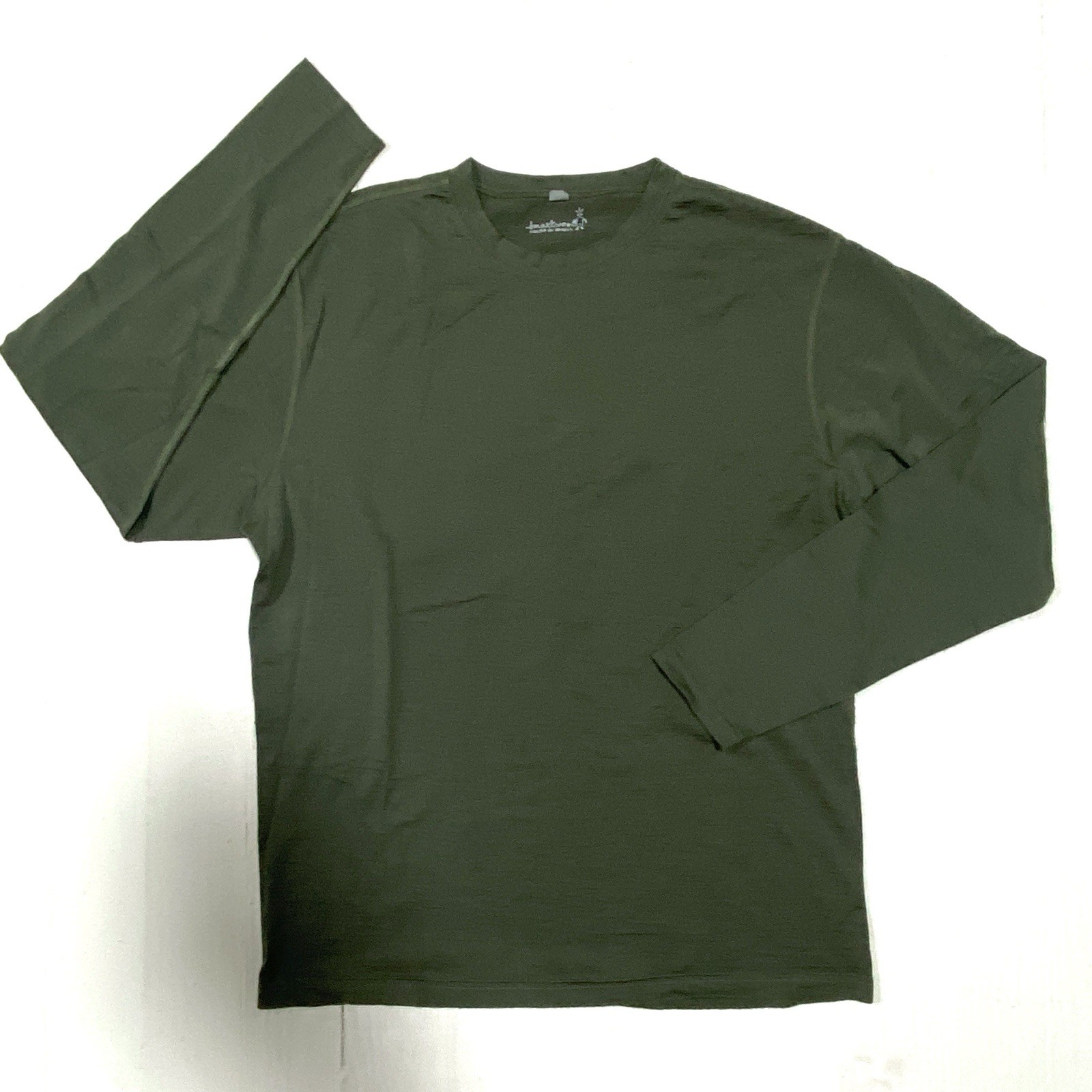 Smartwool Mens 100% Merino Wool Long Sleeve Base Layer - Large gallery
