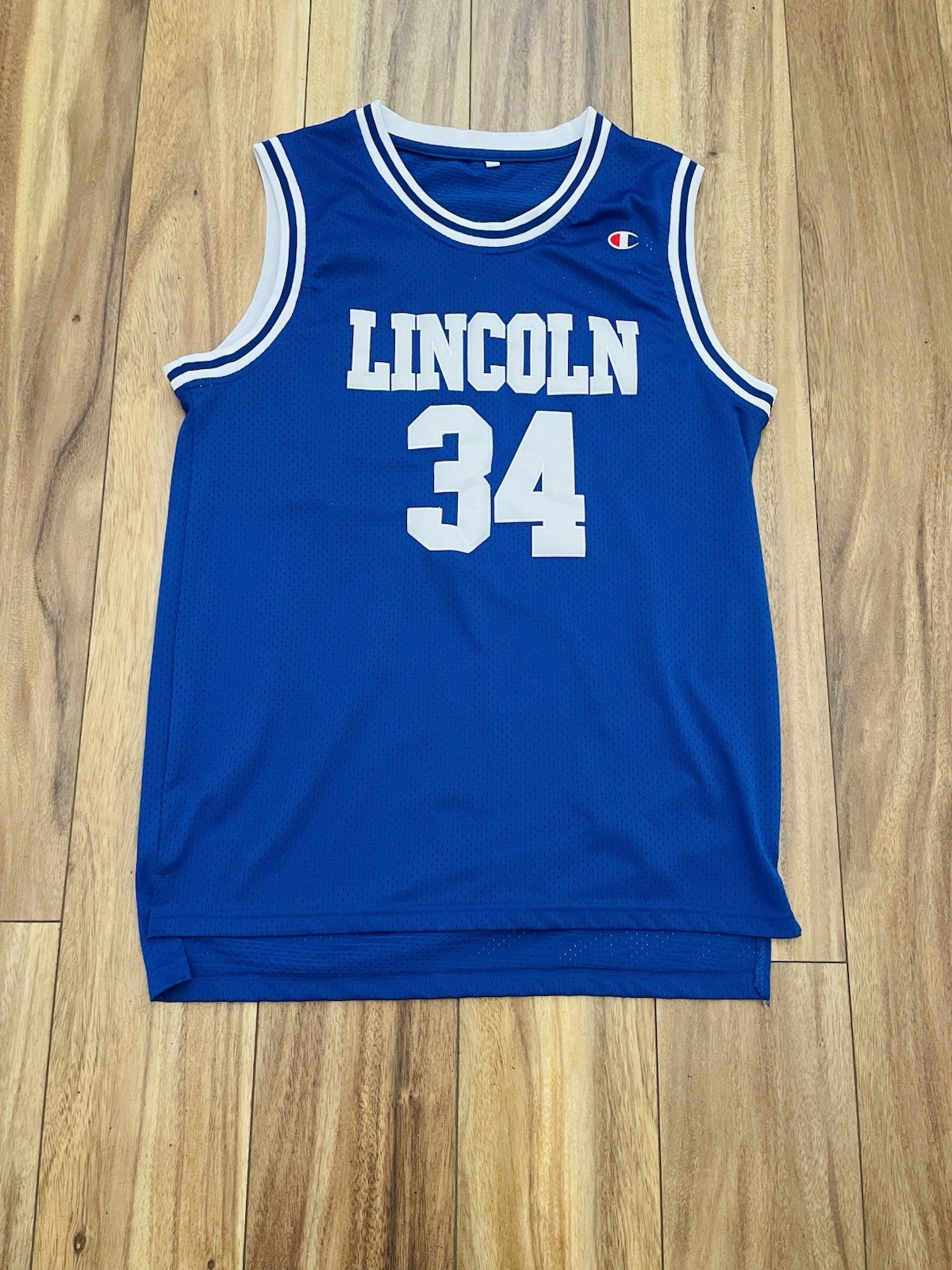 He Got Game Jesus Shuttlesworth #34 Lincon High School Basketball Jersey Size M gallery