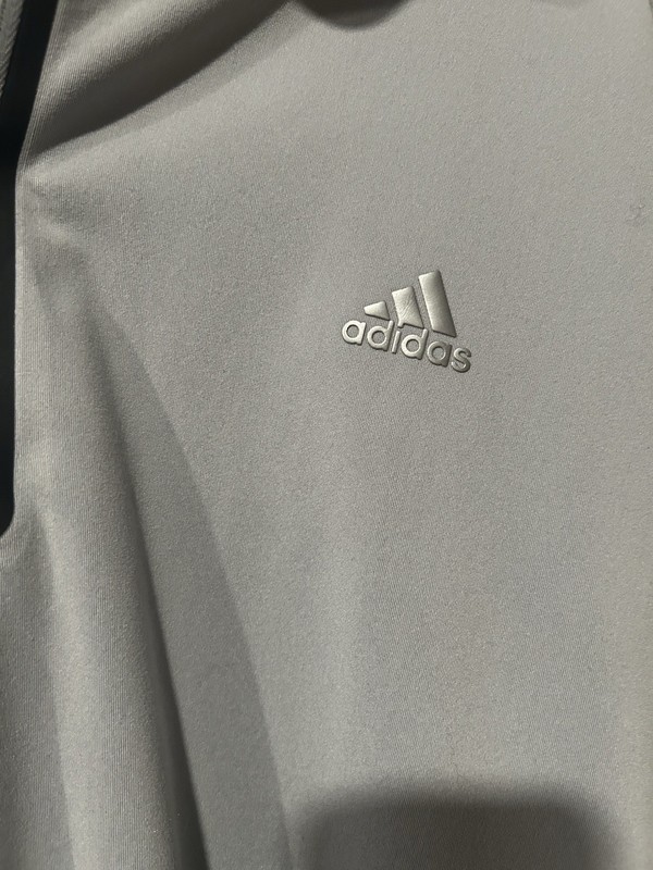 adidas Golf ClimaCool Men's Solid Gray 1/4 Zip Mock Neck Pullover XL gallery