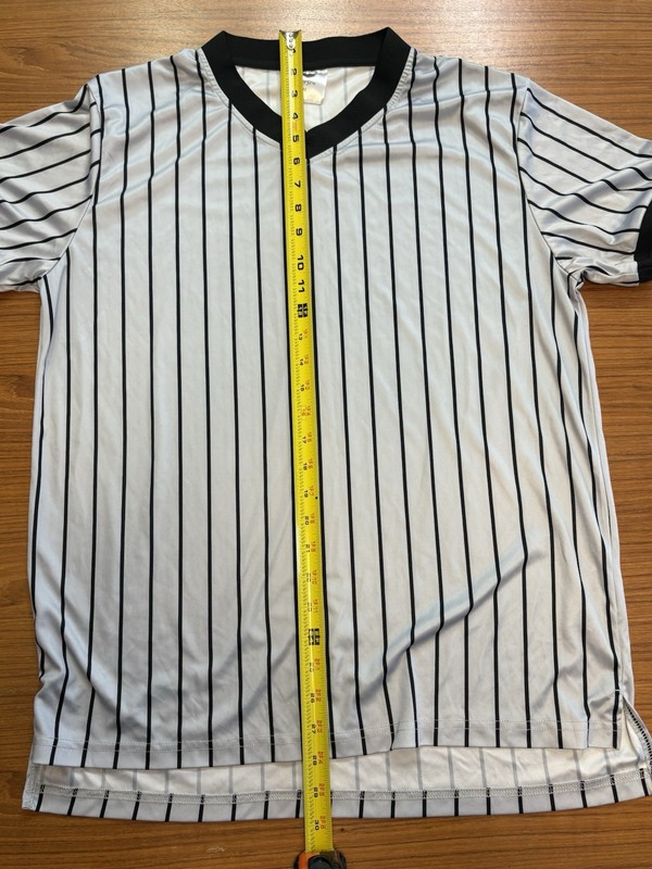 Gray And Black Referee Shirt gallery