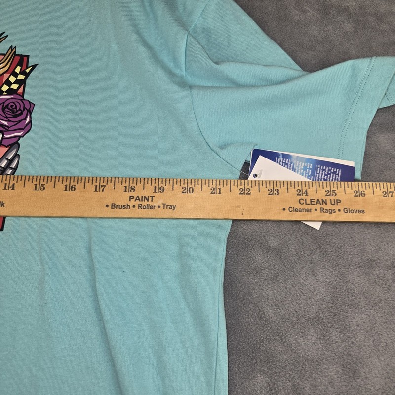 One Piece Chopper x VANS x Cookie Mens Medium AQUA T-shirt NWT gallery