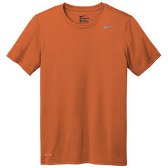 Nike Team Legend Short Sleeve Crew T-Shirt Men’s Desert Orange DV7299-802 Large