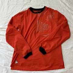 Hoka One Men’s 1/2 Zip Lightweight Windbreaker Size Medium Orange NWOT ZA4