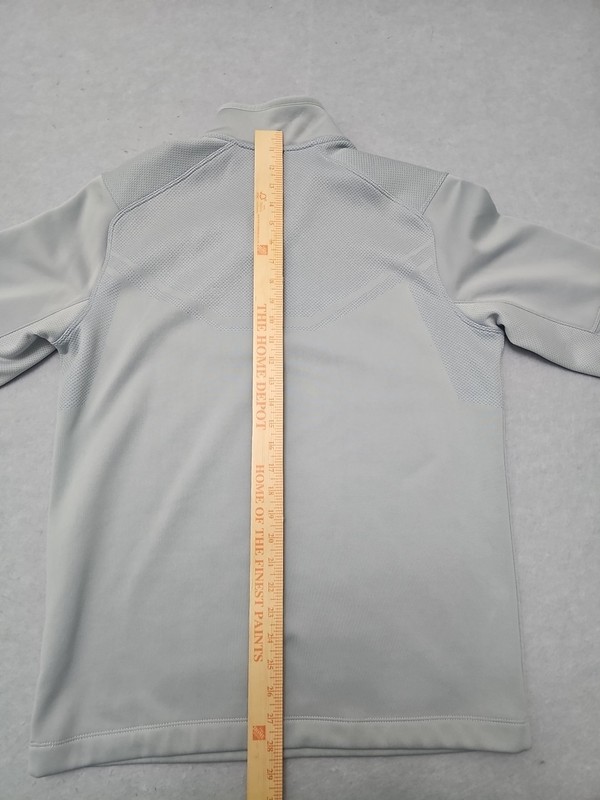 Nike Golf Hypervis 2.0 1/3 Zip Tour Fleece Gray Sz M Therma Fit Squad Logo gallery