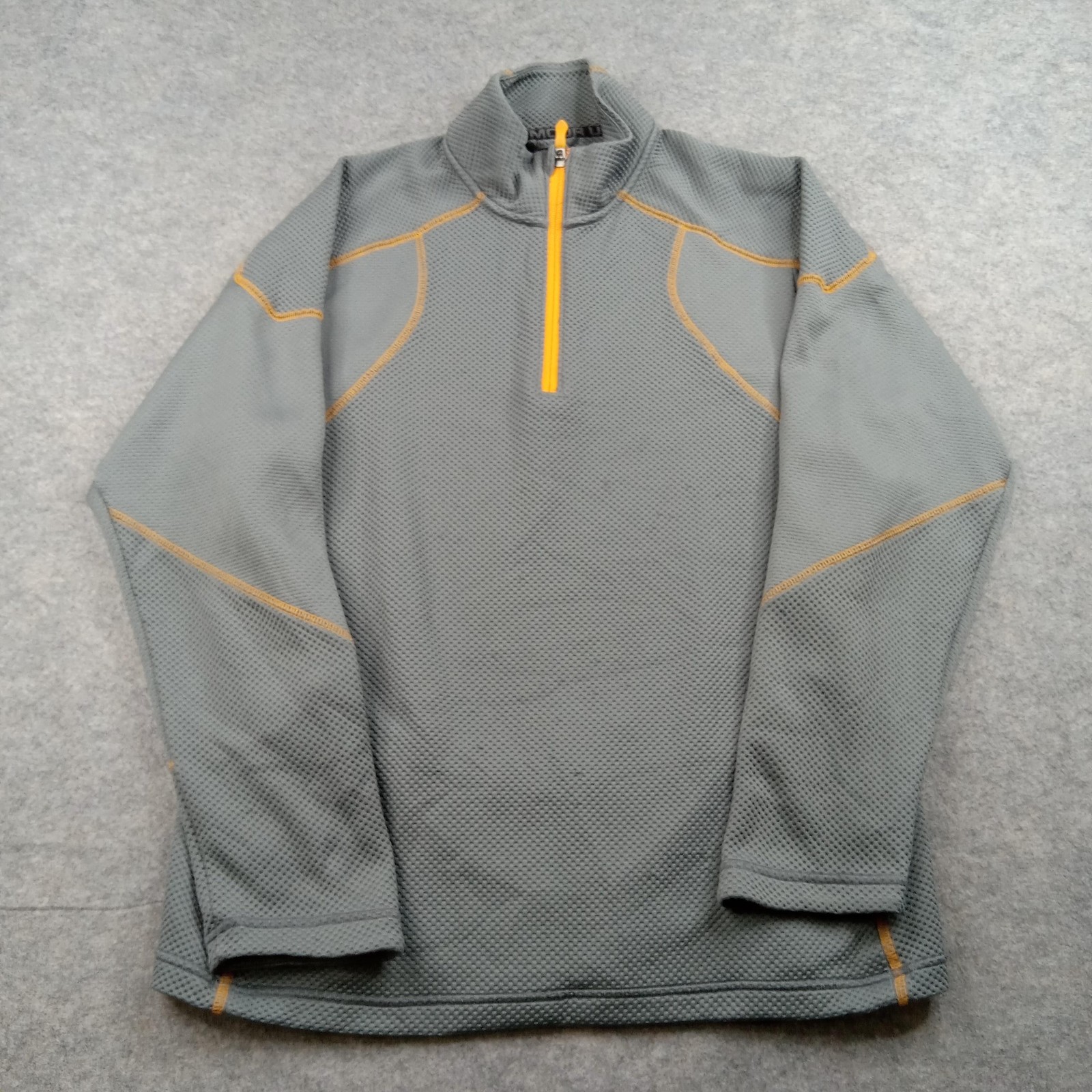Under Armour Pullover Men Large Quarter Zip Waffle All Season Gear Loose Fit UA gallery