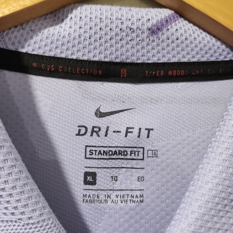 Nike Dri Fit Tiger Woods TW Golf Polo Shirt Performance Stretch Mens XL Standard gallery