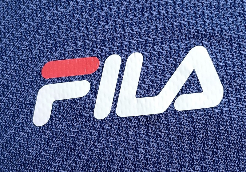 Men's Size 1XL Big and Tall Fila S/S Navy Athletic Shirt #500C gallery