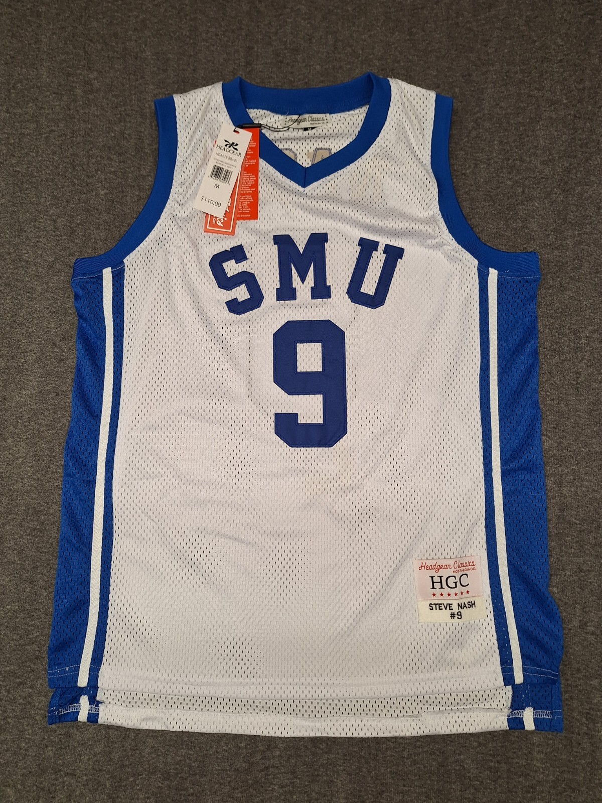 Steve Nash High School Basketball Jersey - SMU - M - NWT - HGC gallery