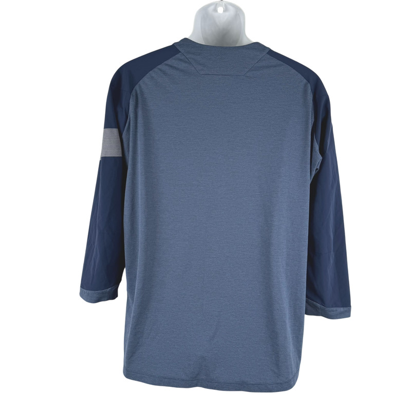 Rapha Trail 3/4 Jersey Shirt Top Mens Large Blue Cycling Lightweight TP-3975 gallery