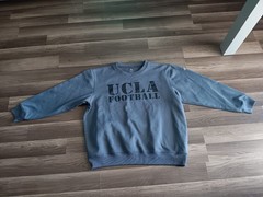 Adidas climawarm Men XL size gray color UCLA FOOTBALL sweatshirt