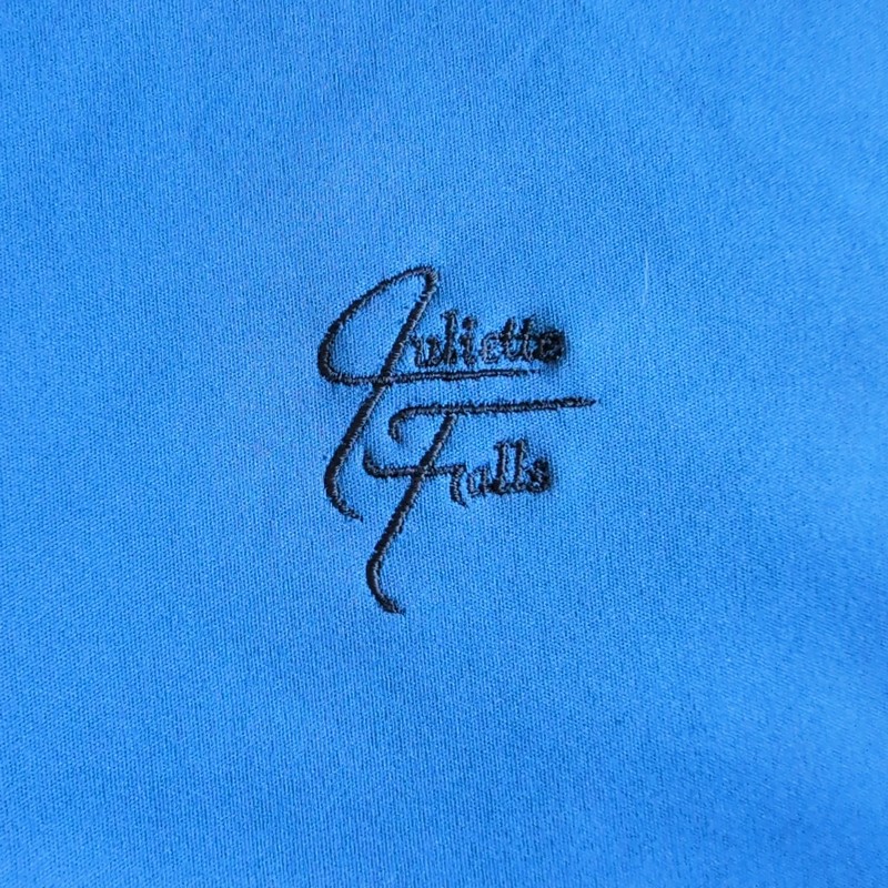 Zero Restriction Pullover Mens Medium Blue Quarter Zip Golf Juliette Falls gallery