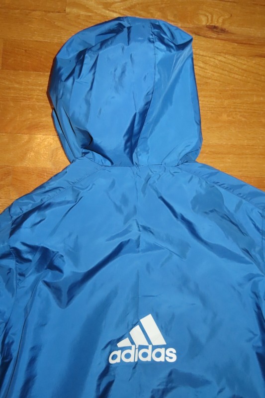 April 2017 Adidas 121st B.A.A. BOSTON MARATHON (MED) Running Hooded Jacket BLUE gallery