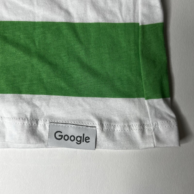 Google Official Merchandise Store White Multicolor Striped Tank Top Men 2XL NWOT gallery