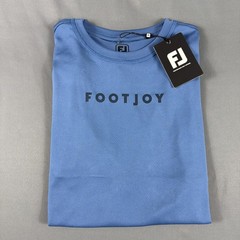FootJoy Golf Tee T-Shirt Workout Medium Ink Blue Polyester NWT MSRP $65