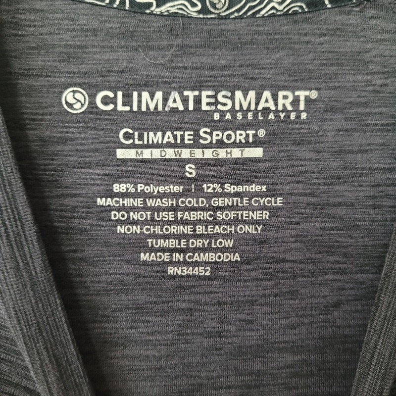 ClimateSmart Baselayer Climate Sport Midweight Long Sleeve Shirt Mens Small gallery