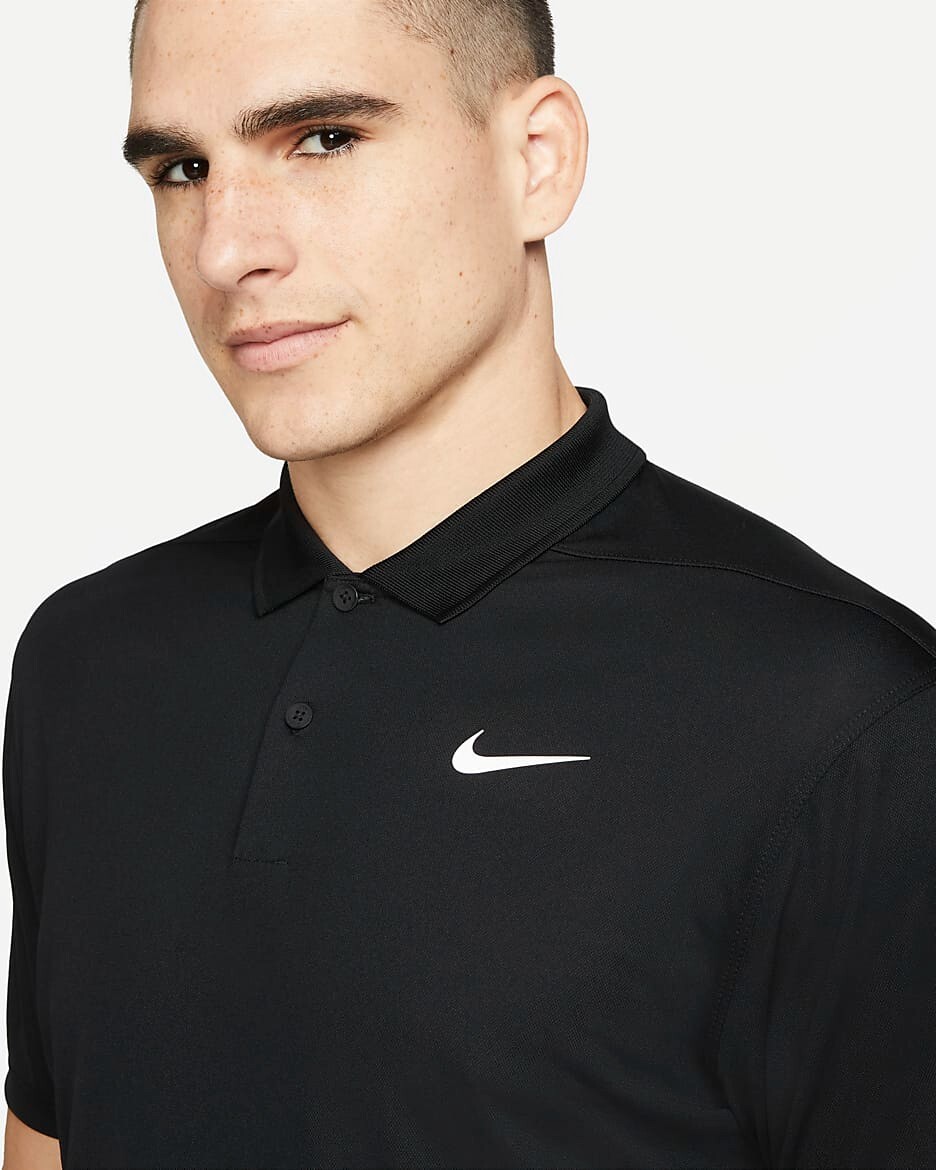 Nike Court Dri-FIT Men's Tennis Polo 2-button placket gallery