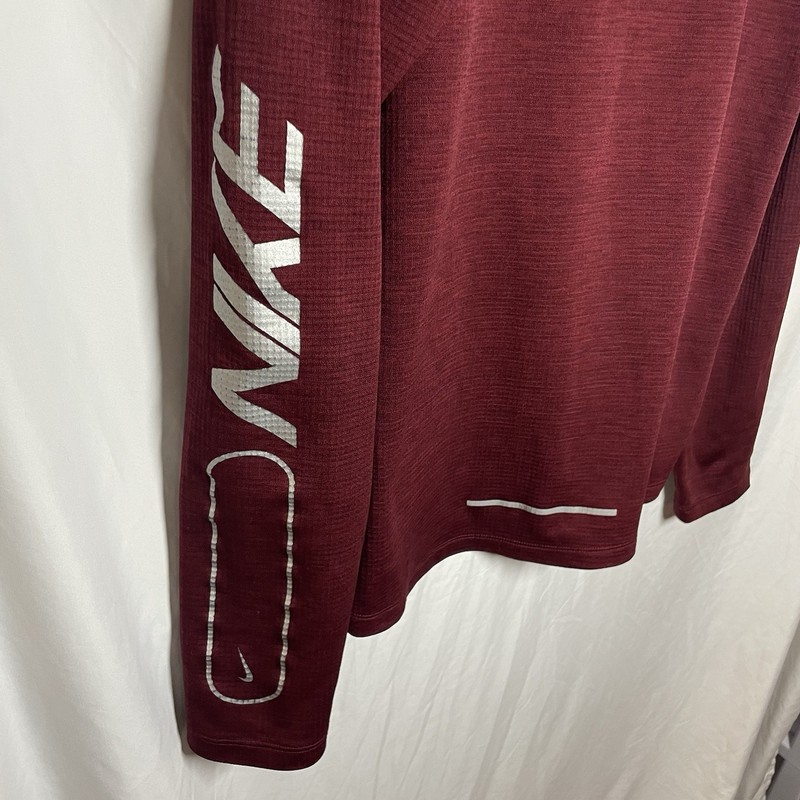 Nike Dri-FIT Mens Large Long-Sleeve Base Layer Half-Zip Running Top gallery