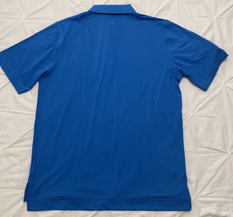 MENS MEDIUM COBALT BLUE FOOTJOY M.L. Campbell POLO SHIRT - NWT gallery