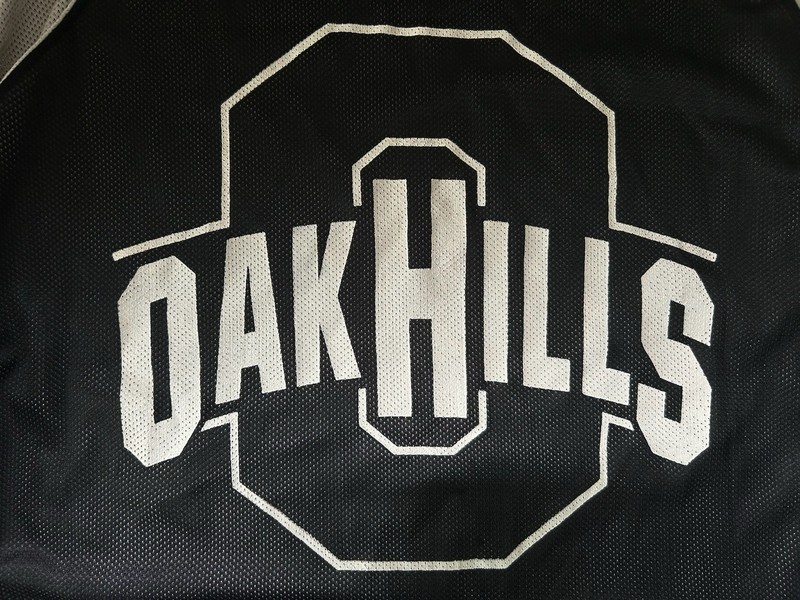 vintage oak hills reversible mesh jersey tank mens large NWOT 80s sports belle gallery