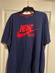 Mens Navy Nike Dri-Fit BSBL XL. Baseball