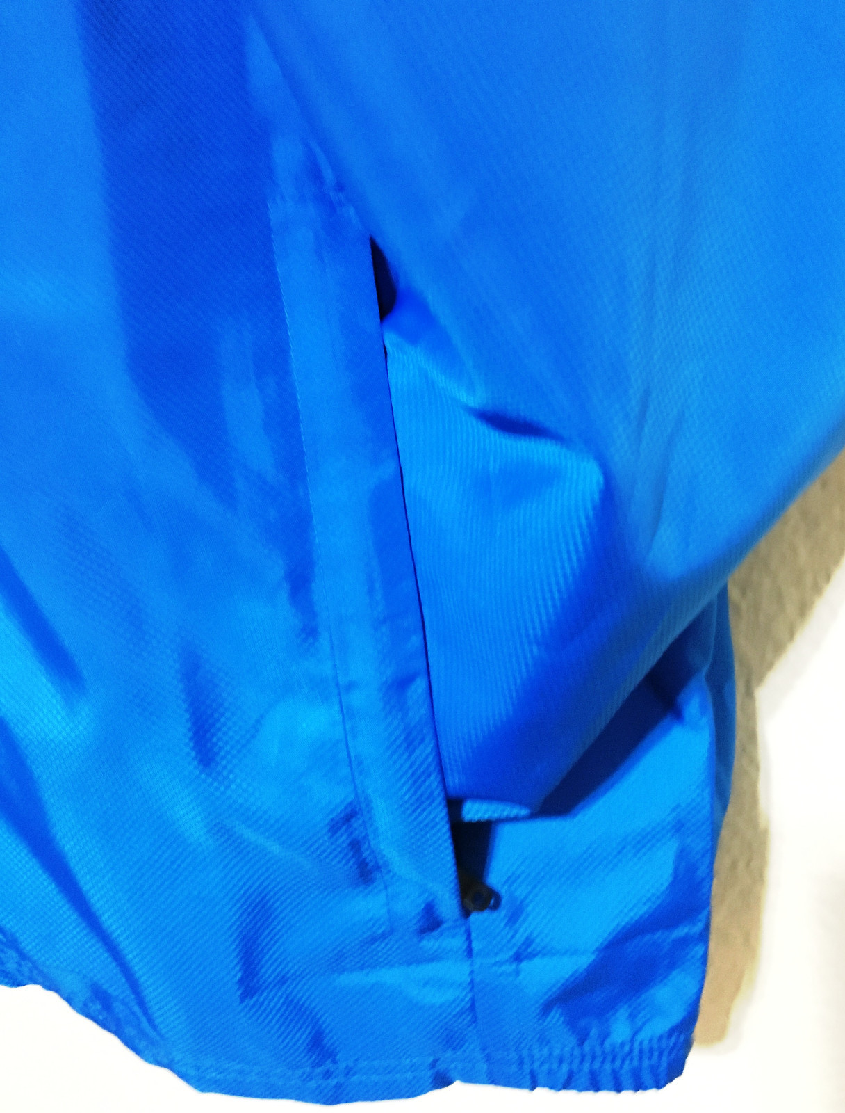 NWT MEN'S ADIDAS TM535S6 GOLF CLUB WIND BREAKER BLUE JACKET SELECT SIZE $75 gallery