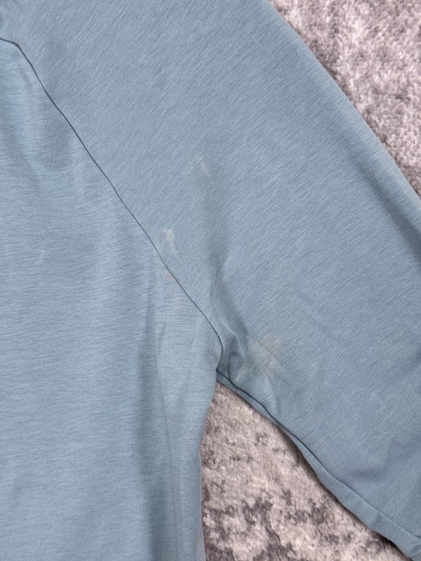 On Cloud Focus Long T XS Mens Blue Long Sleeve Crew Neck Athletic Pullover gallery