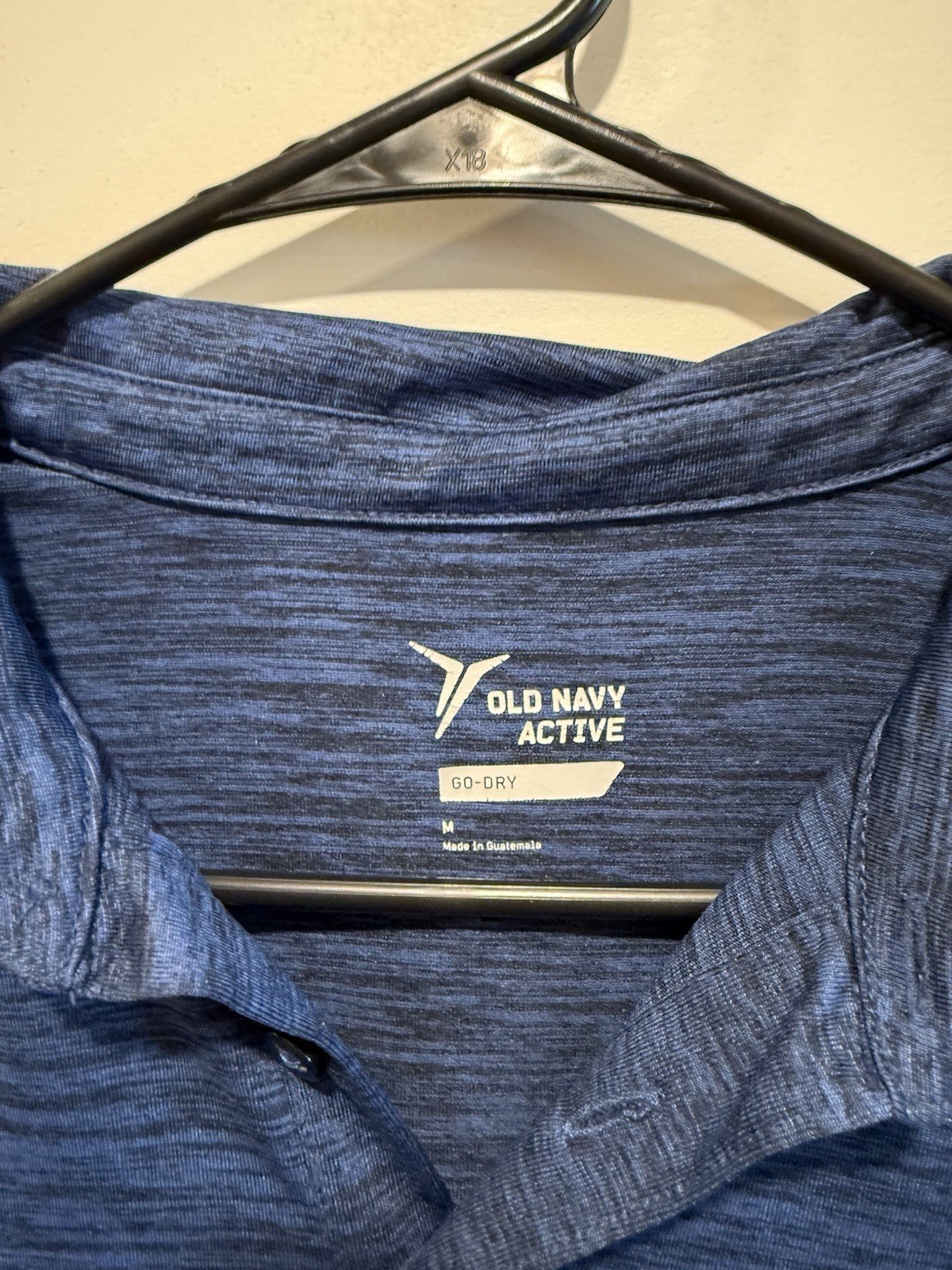 Old Navy Active Go Dry Men’s Blue Collared Golf Athleisure Shirt - Size M gallery