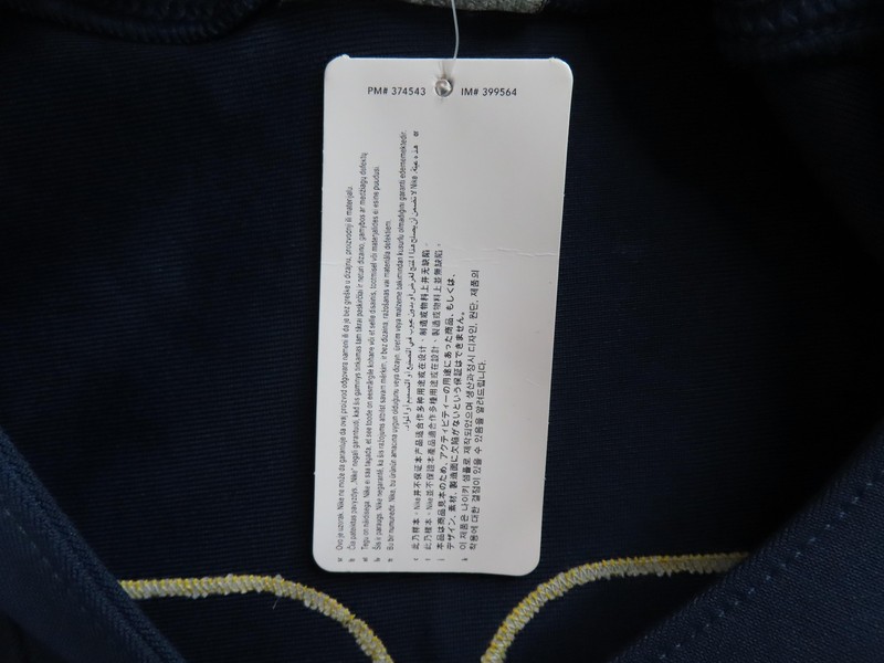 Nike Vapor Pro Cut Jersey Mens Large Blue Short Sleeve 20 Football AO4794-419 gallery