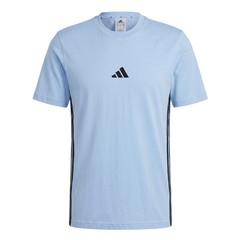 adidas Essential 3S Single Jersey Tee Men’s Sports Gym T-Shirts AsiaFit JE6397