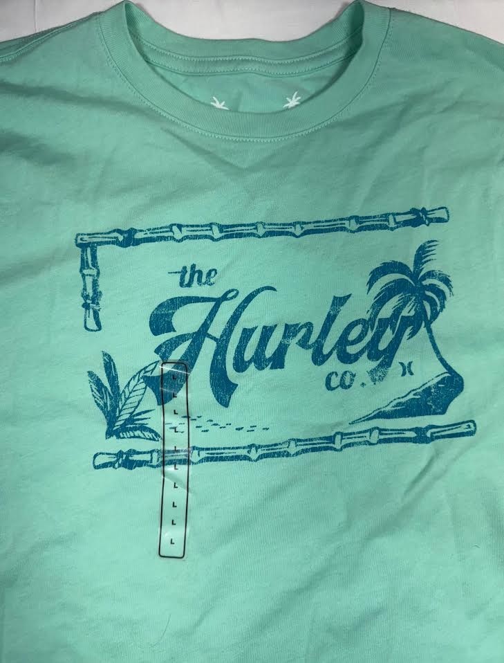 HURLEY ' VINTAGE GRAPHIC TEE ' SHORT SLEEVE ' LARGE ' MENS gallery