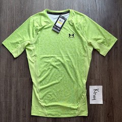 Under Armour Heatgear Compression Shirt Green Mens Size (M) 1383321-304