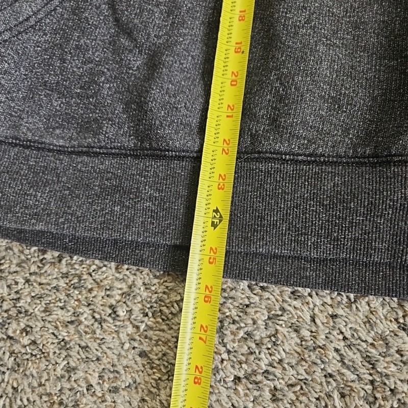 Columbia Men's Large 3 Button Front Longsleeve Pullover Sweater Dark Gray Black gallery