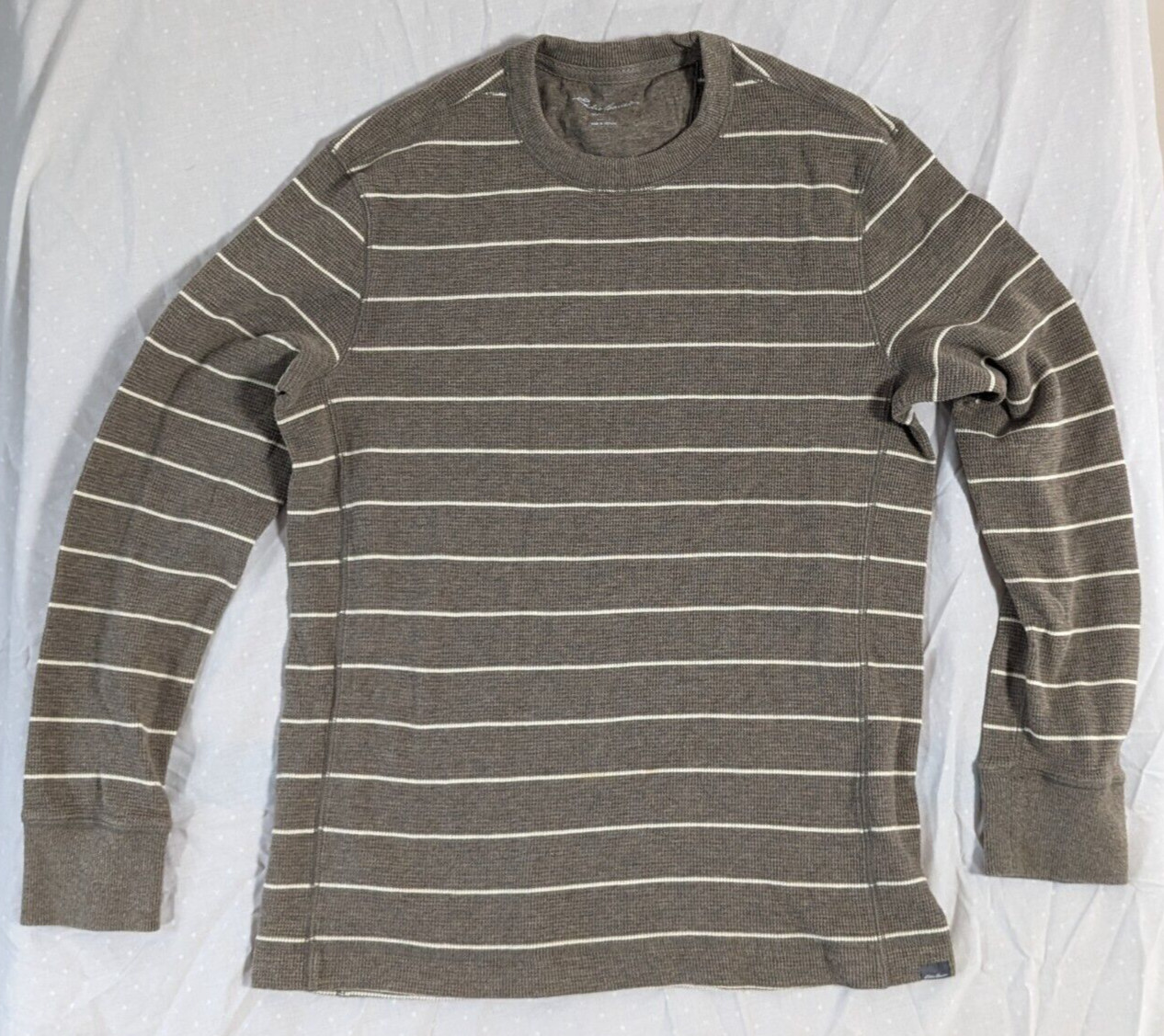 EDDIE BAUER LONG SLEEVE MEN'S SHIRT SIZE MEDIUM PULL OVER DESIGNER FASHION WEAR gallery