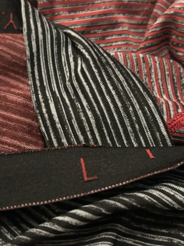 Lululemon Metal Vent Tech Polo Dark Red / White / Obsidian / Black Size Large gallery