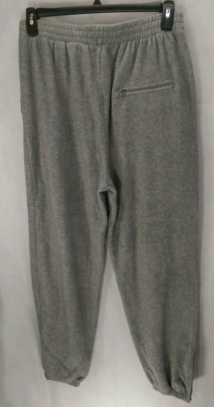 Winners Mens Pants Polyester Gray Long Comfy Sweat Size L gallery