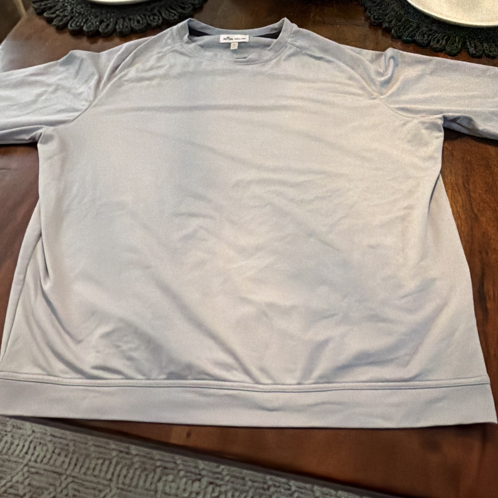Peter Millar Cradle Performance Crewneck - L With CC Logo gallery