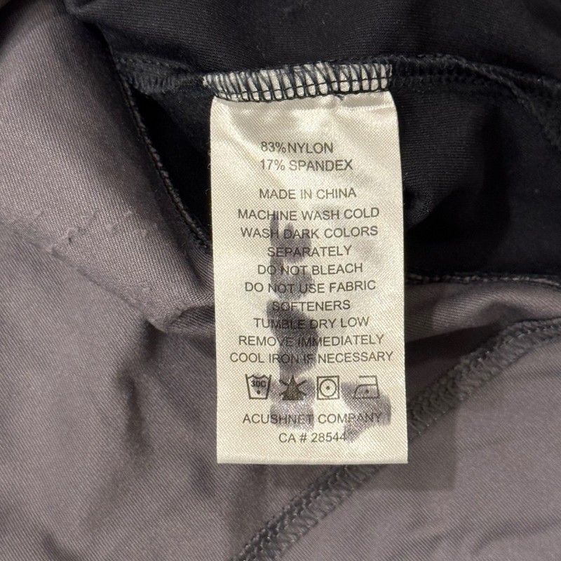 FootJoy Quarter Zip Pullover Mens XL Grey Black Olde Beau Golf Club Logo gallery