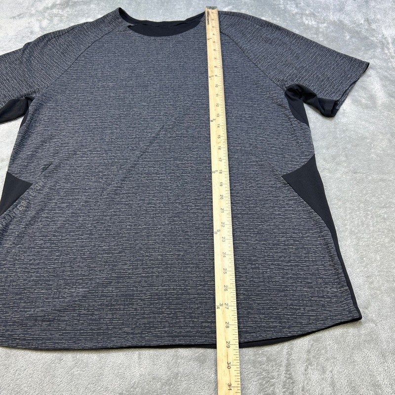 Lululemon x Barrys Shirt Mens Medium Gray Stronger As One Crew Neck Athletic gallery