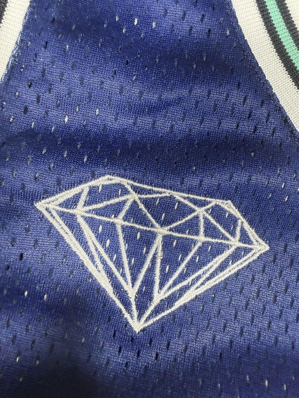 New Diamond Supply Basketball Jersey Mens Large Blue Marvin Space Jam Tune Squad gallery