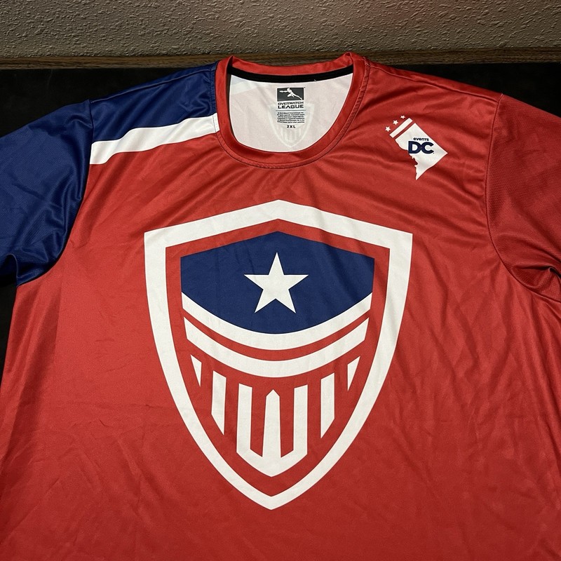 Overwatch League Jersey Washington DC Justice Blizzard E-Sports 2XL Into The AM gallery
