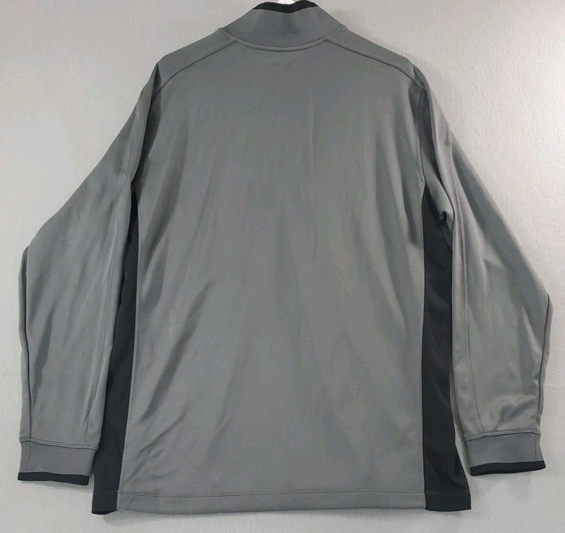 Nike Golf - Dri-Fit 1/4 Zip Long-Sleeve Grey Shirt Mens Size Large NOS NWT gallery